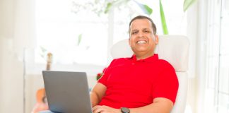 Man Working from Home