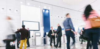 modern trade show